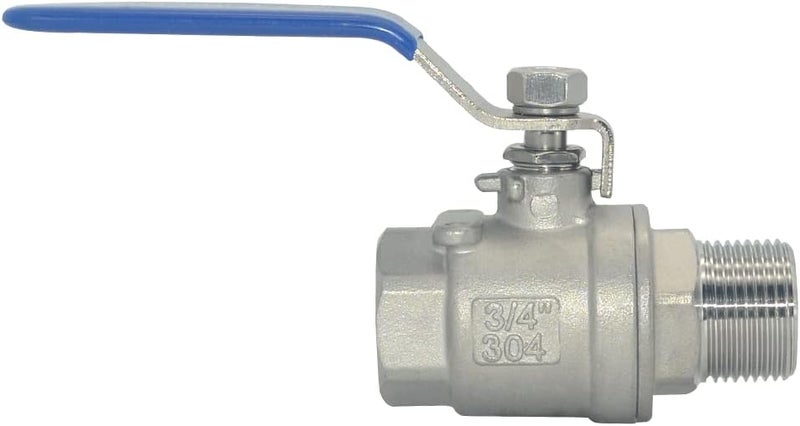 DAN SPEED 3/4 Inch Male x Female NPT Ball Valve S304 Stainless Steel,Full Port Heavy Duty for Water, Oil, and Gas,1000WOG (3/4 inch) - Image 4
